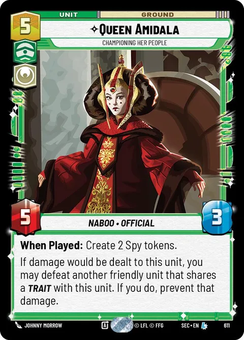 Queen Amidala, Championing Her People