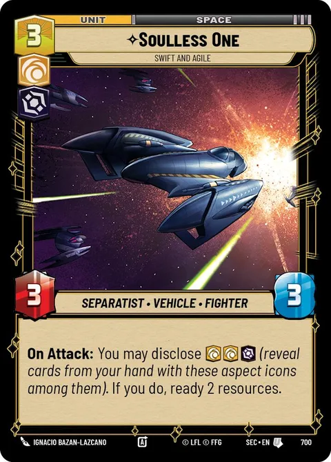 Soulless One, Swift and Agile