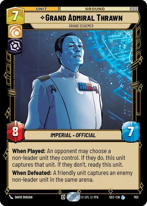 Grand Admiral Thrawn, Grand Schemer