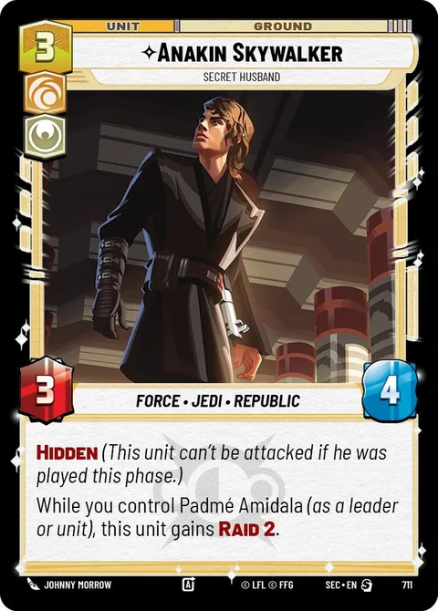 Anakin Skywalker, Secret Husband