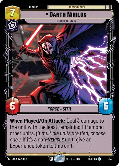 Darth Nihilus, Lord of Hunger