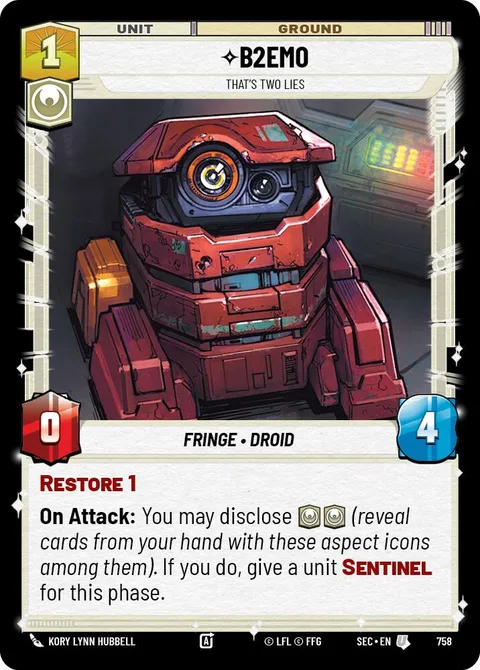 B2EMO, That's Two Lies