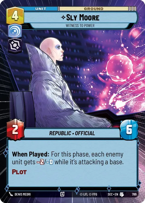 Sly Moore, Witness to Power