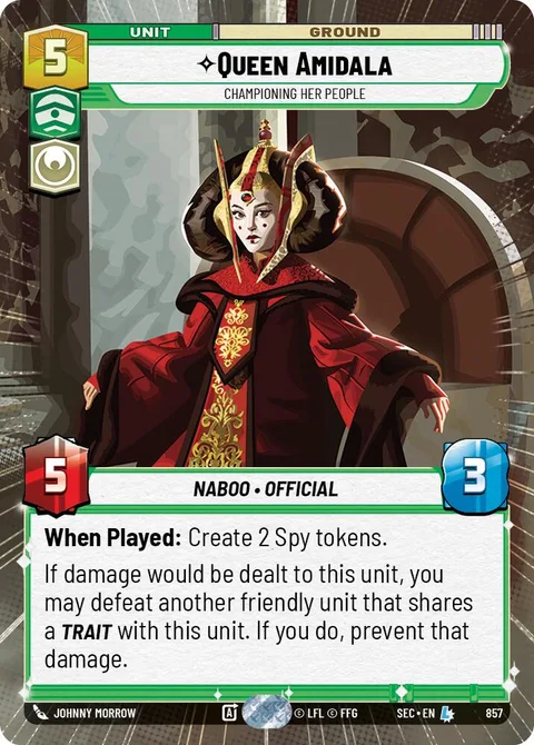 Queen Amidala, Championing Her People