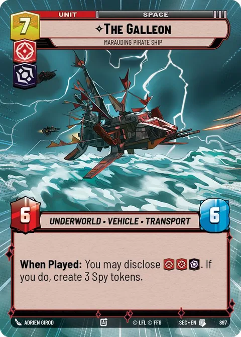 The Galleon, Marauding Pirate Ship