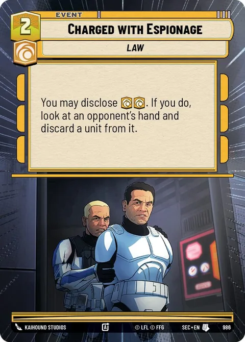 Charged with Espionage