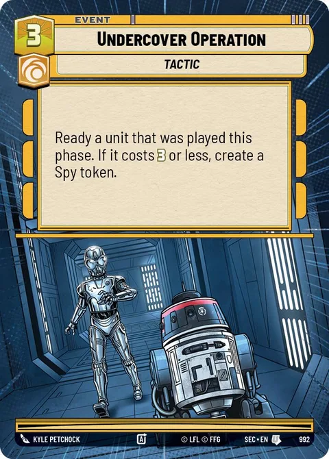 Undercover Operation
