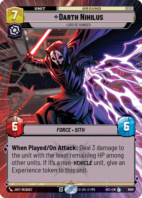 Darth Nihilus, Lord of Hunger