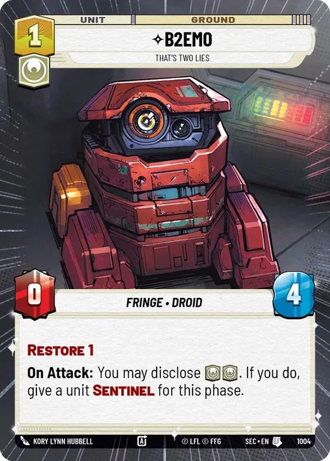 B2EMO, That's Two Lies
