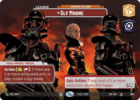 Sly Moore, Cipher in the Dark