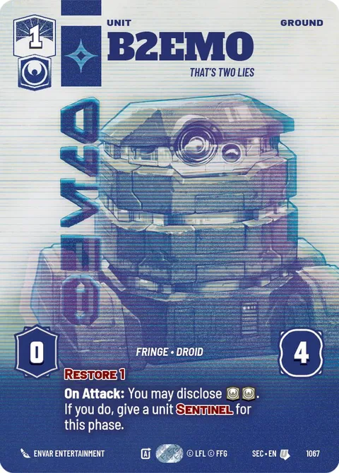 B2EMO, That's Two Lies