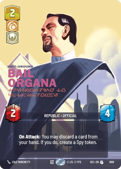 Bail Organa, Responding to Catastrophe