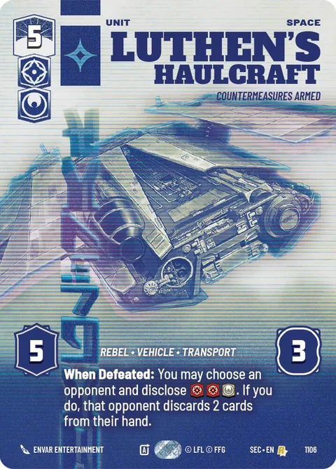 Luthen's Haulcraft, Countermeasures Armed