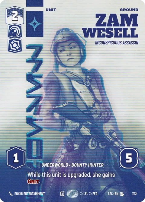 Zam Wesell, Inconspicuous Assassin
