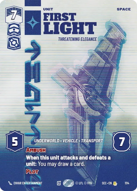First Light, Threatening Elegance