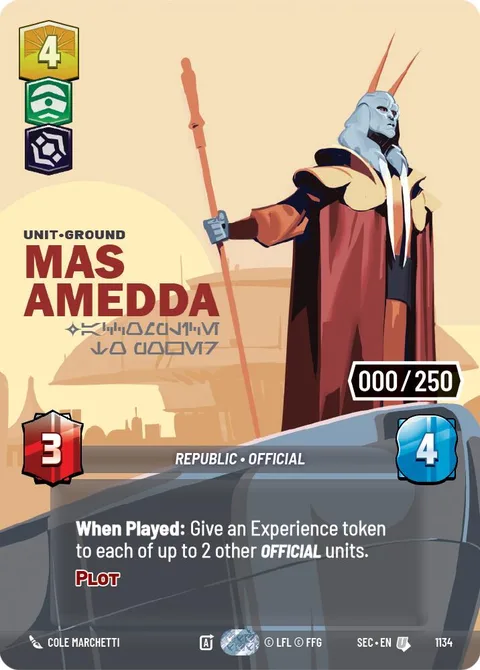 Mas Amedda, Accomplice to Power