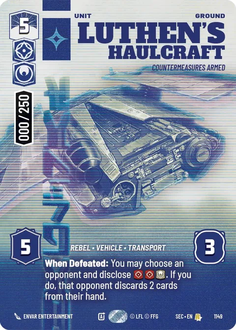 Luthen's Haulcraft, Countermeasures Armed