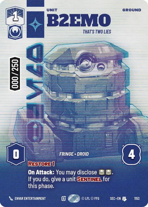 B2EMO, That's Two Lies