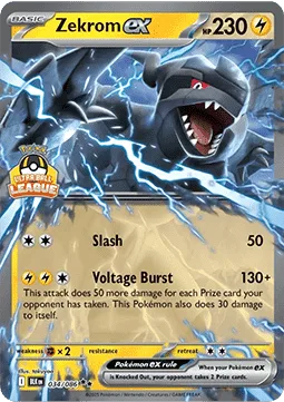 Zekrom ex [Slash | Voltage Burst]