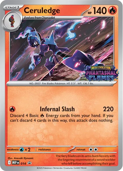 Ceruledge [Infernal Slash]
