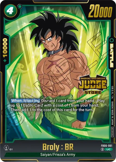 Broly : BR (FB06-061) [Fusion World]