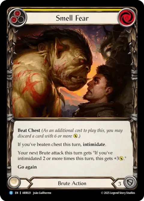 Smell Fear (Yellow)
