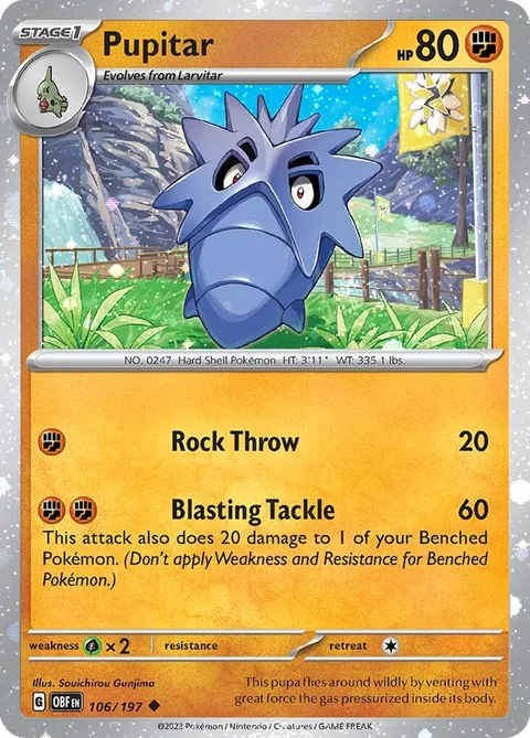 Pupitar [Rock Throw | Blasting Tackle]