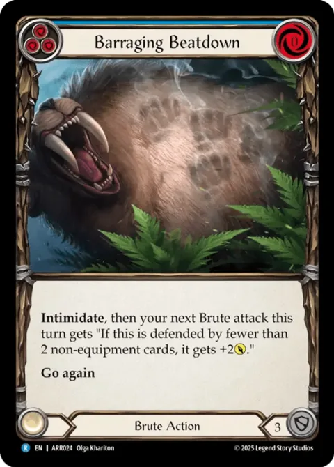 Barraging Beatdown (Blue)