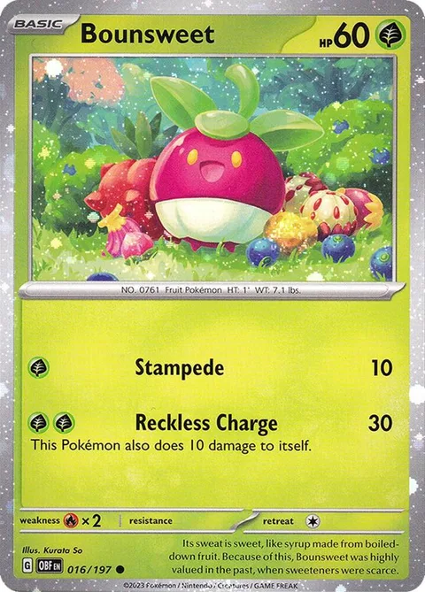 Bounsweet [Stampede | Reckless Charge]