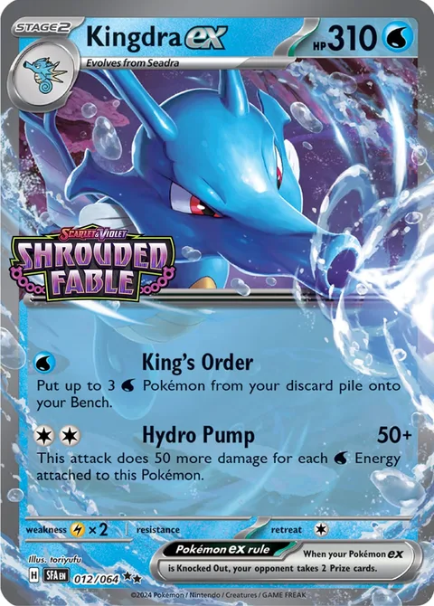 Kingdra ex [King's Order | Hydro Pump]