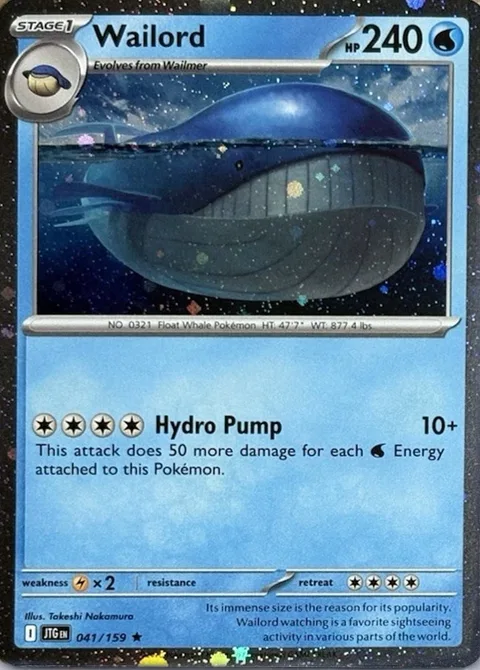 Wailord [Hydro Pump]