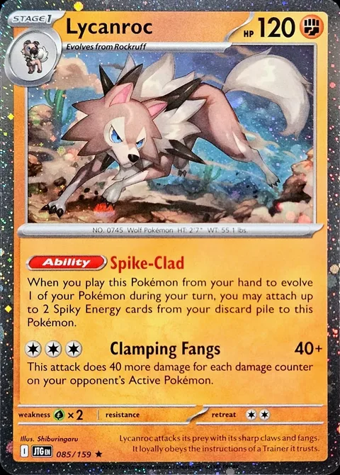 Lycanroc [Spike-Clad | Clamping Fangs]