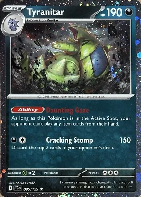Tyranitar [Daunting Gaze | Cracking Stomp]