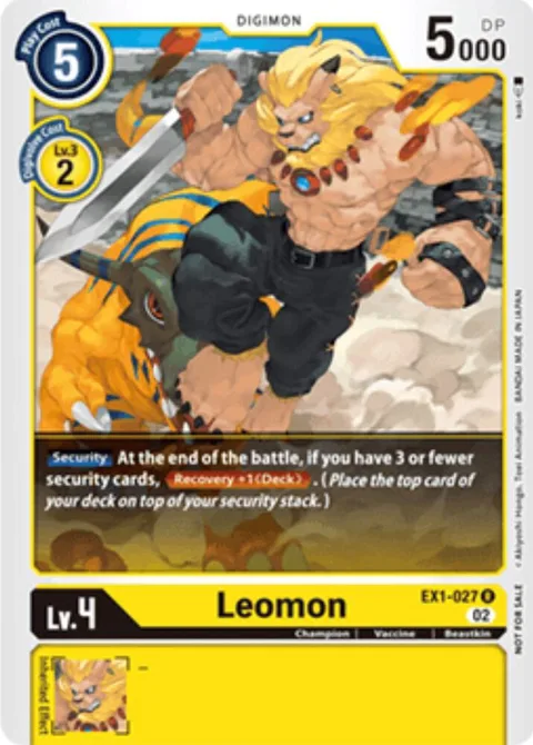 Leomon (EX1-027)