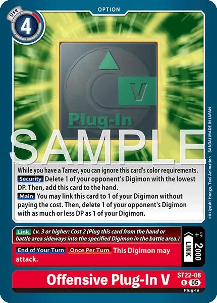 Offensive Plug-In V (ST22-08)