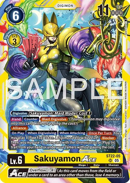 Sakuyamon Ace (ST22-05)