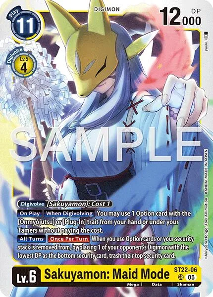 Sakuyamon: Maid Mode (ST22-06)
