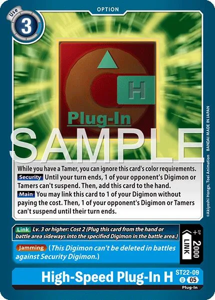 High-Speed Plug-In H (ST22-09)
