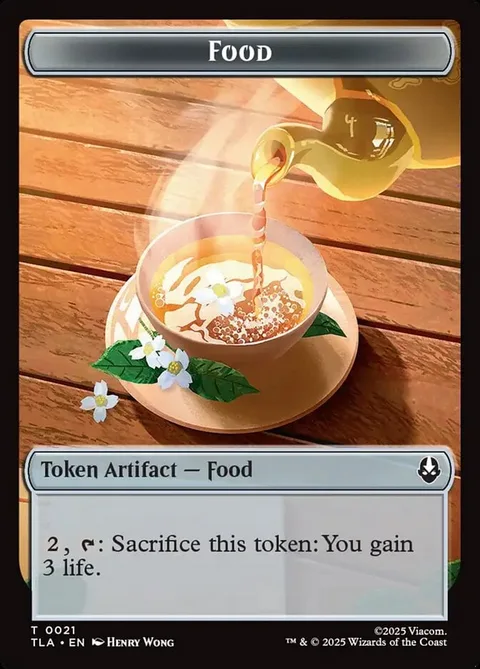 Food Token // Monk Token (R 1/1)