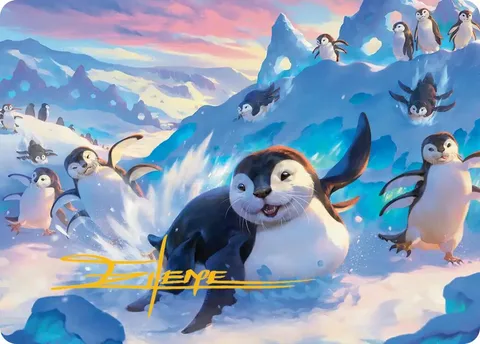 Art Series: Otter-Penguin