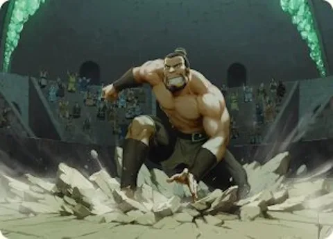 Art Series: The Boulder, Ready to Rumble