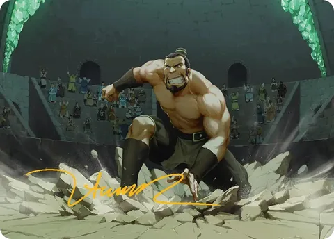 Art Series: The Boulder, Ready to Rumble