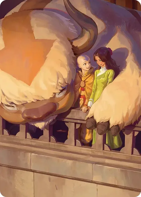 Art Series: Aang and Katara