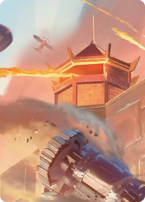 Art Series: Fire Nation Turret
