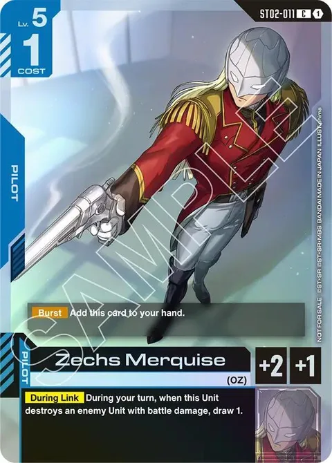 Zechs Merquise (ST02-011)