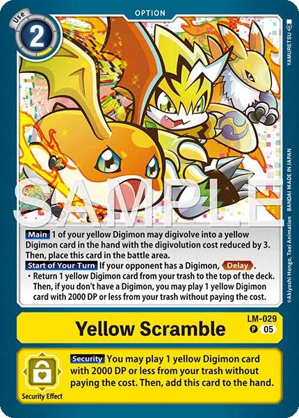 Yellow Scramble (LM-029)