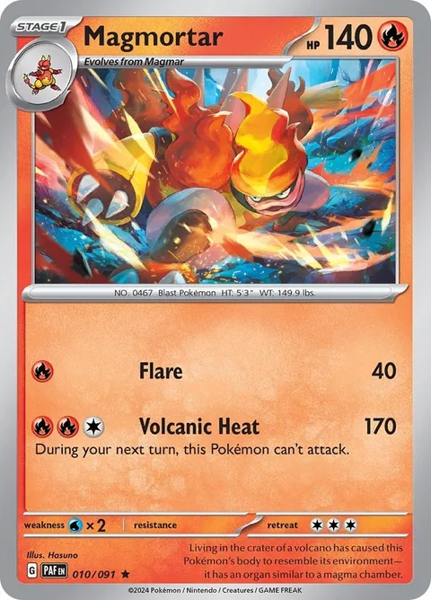 Magmortar [Flare | Volcanic Heat]