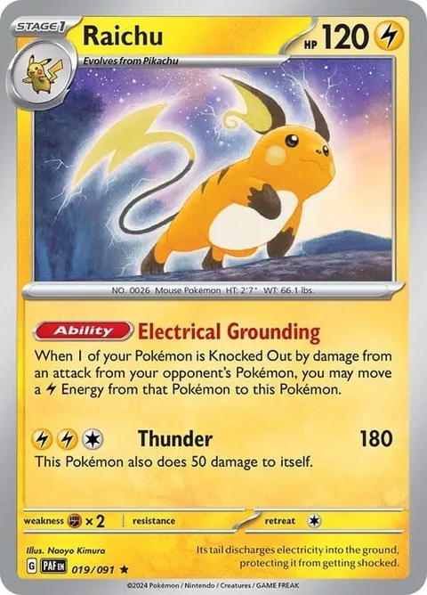 Raichu [Electrical Grounding | Thunder]