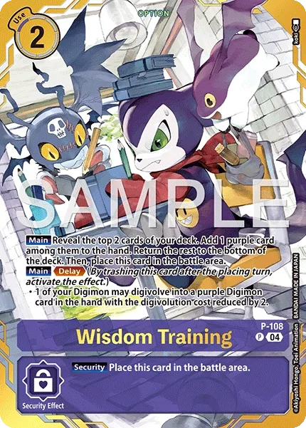 Wisdom Training (P-108)