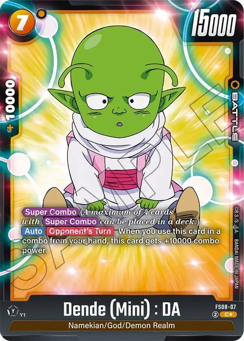 Dende (Mini) : DA (FS08-07) [Fusion World]